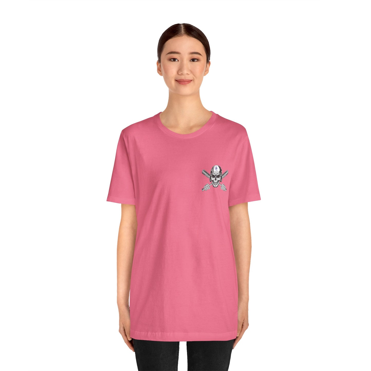 Battle Creek baseball Crossbones - Unisex Jersey Short Sleeve Tee