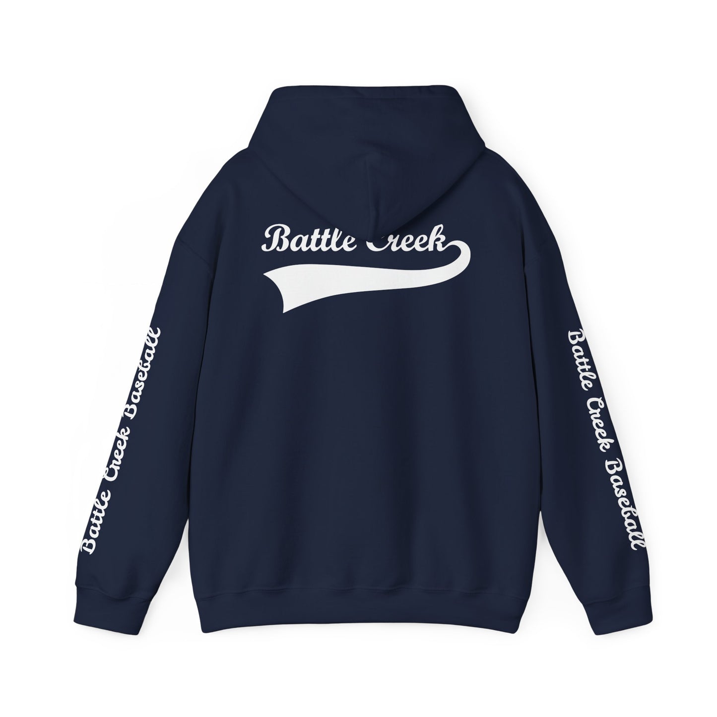 BC White Logo - Unisex Heavy Blend™ Hooded Sweatshirt