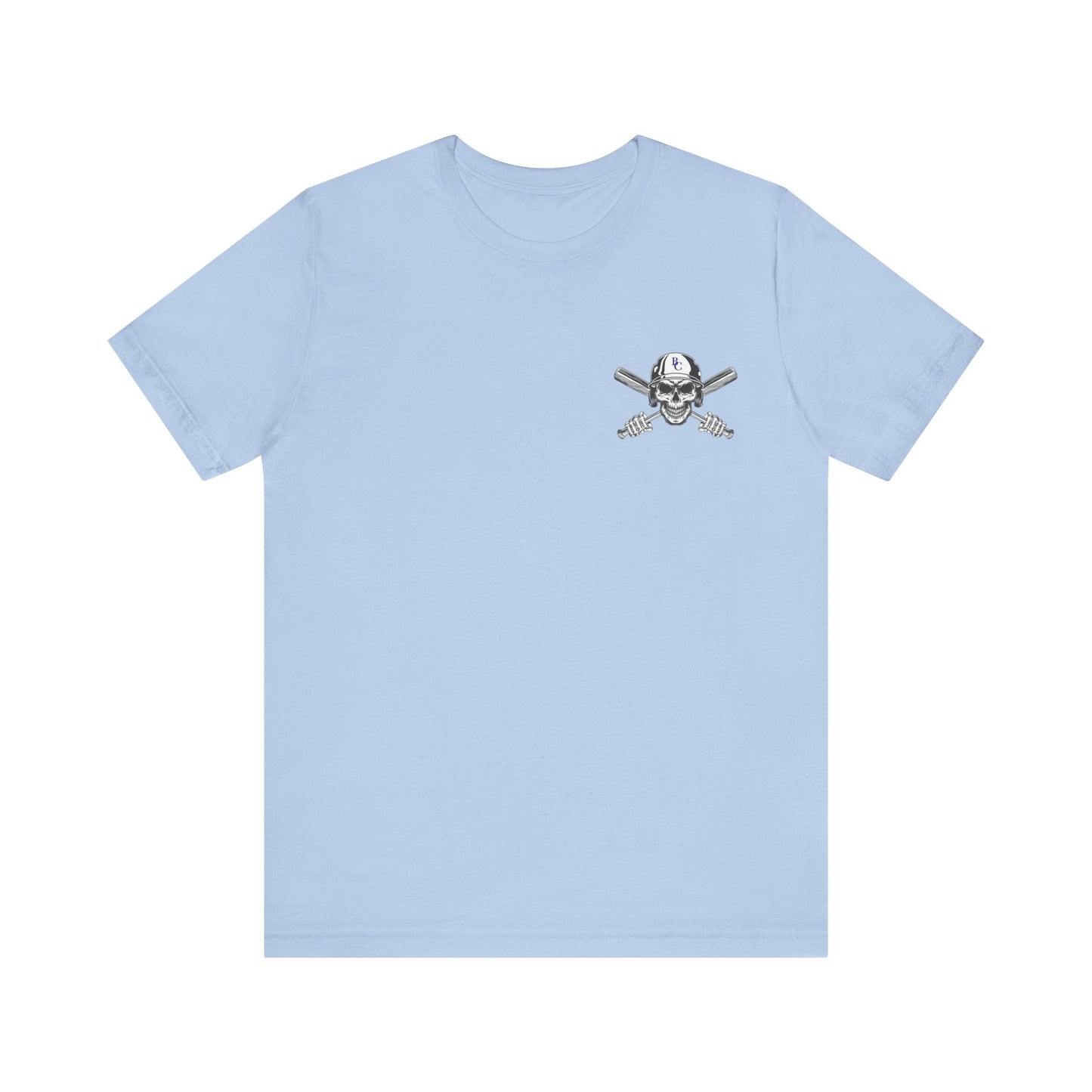 Battle Creek baseball Crossbones - Unisex Jersey Short Sleeve Tee