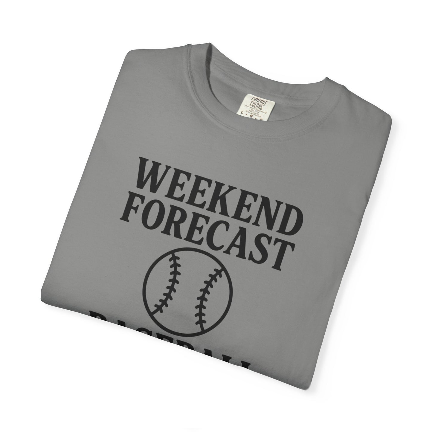 BC - Weekend Forecast - Unisex Garment-Dyed T-shirt