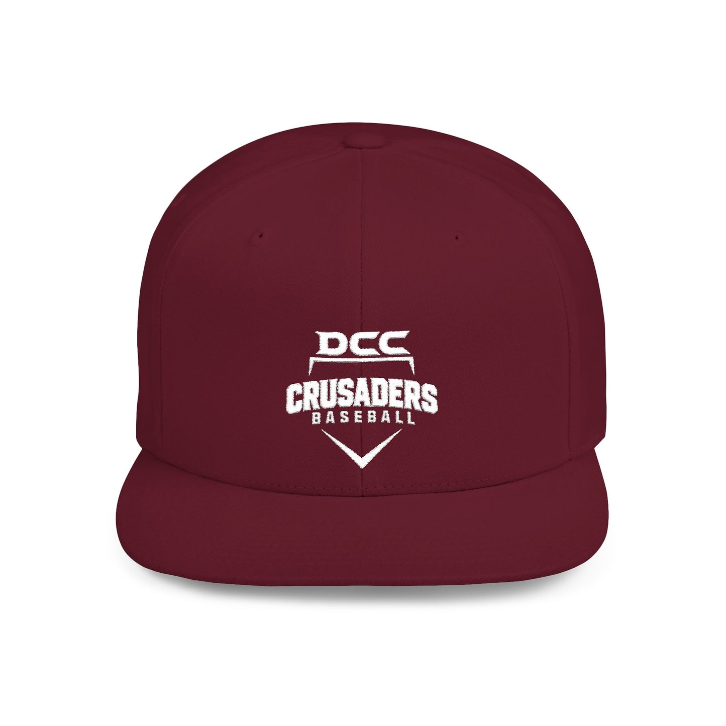 DCC - White Logo - Flat Bill Snapback