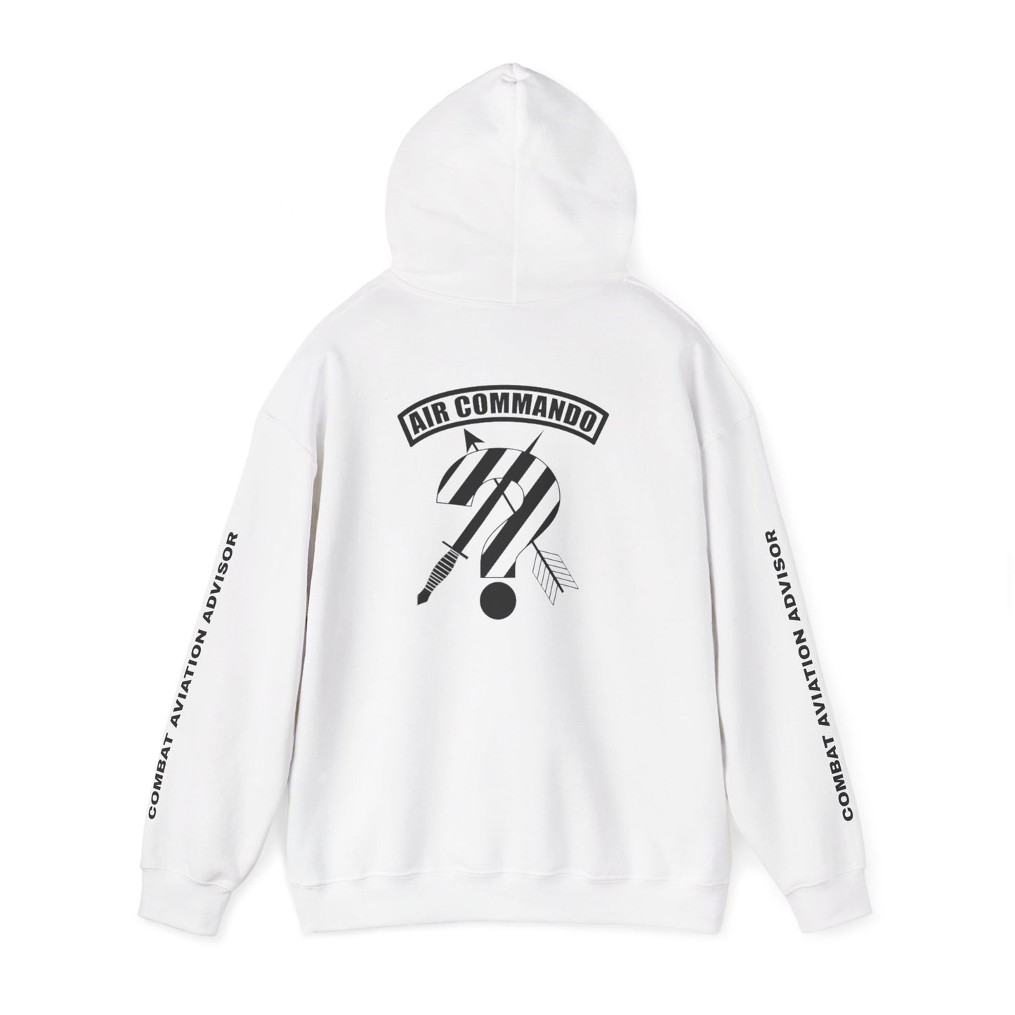 MAF - CAA Question Mark - Unisex Heavy Blend™ Hooded Sweatshirt