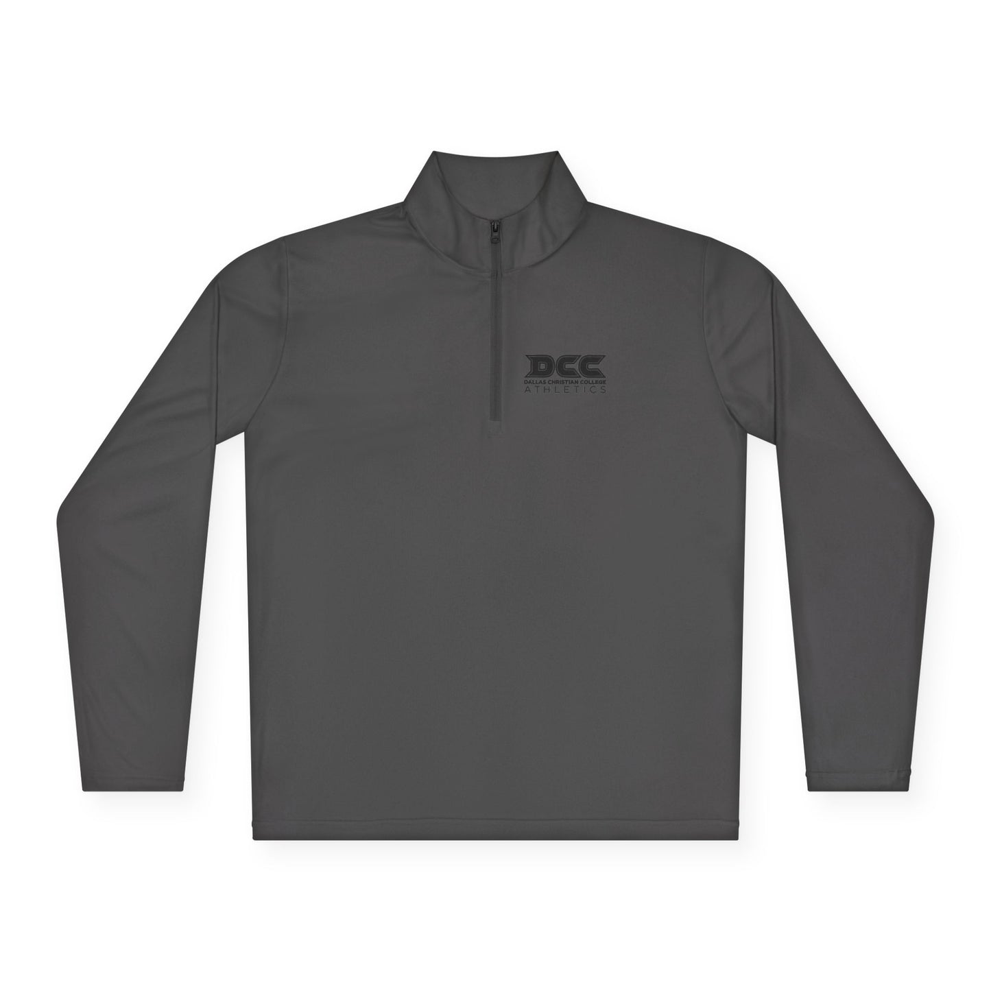 DCC - Black Logo - Unisex Quarter-Zip Pullover