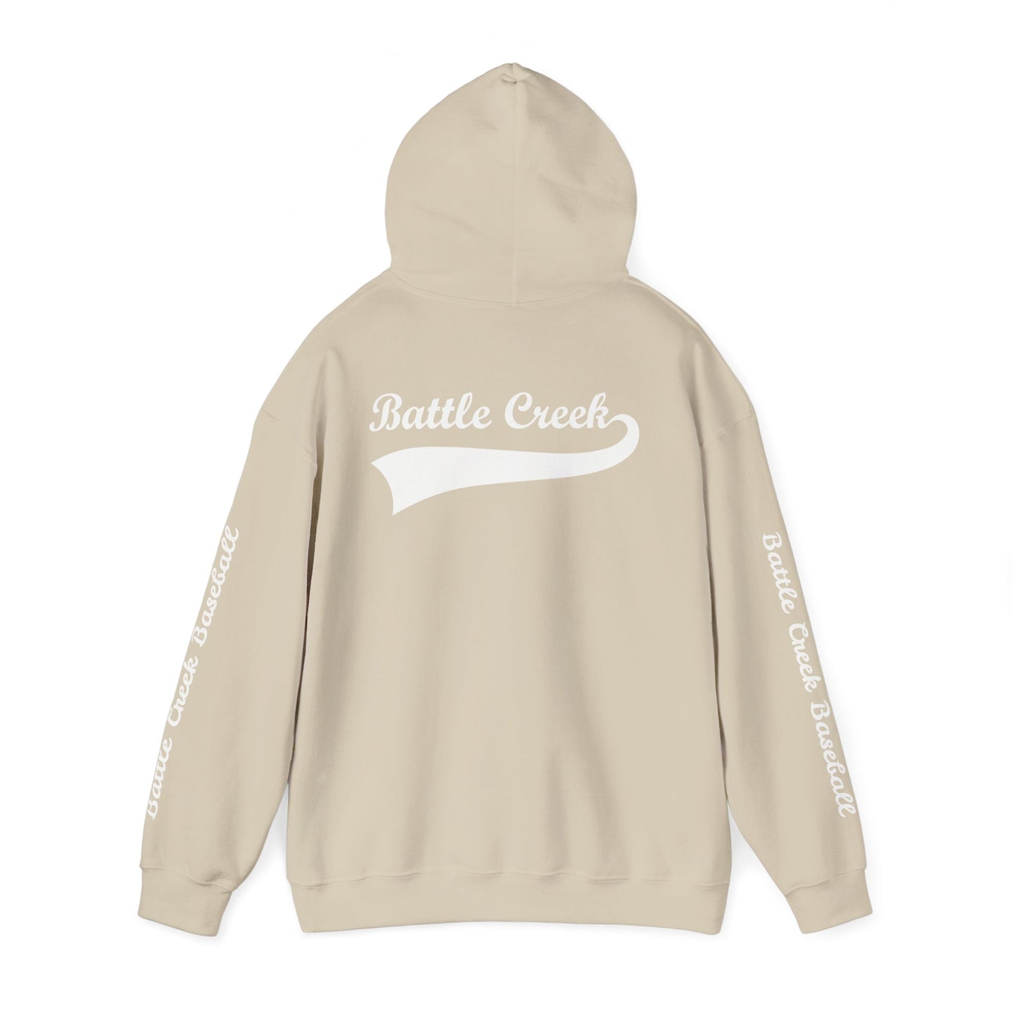 BC White Logo - Unisex Heavy Blend™ Hooded Sweatshirt