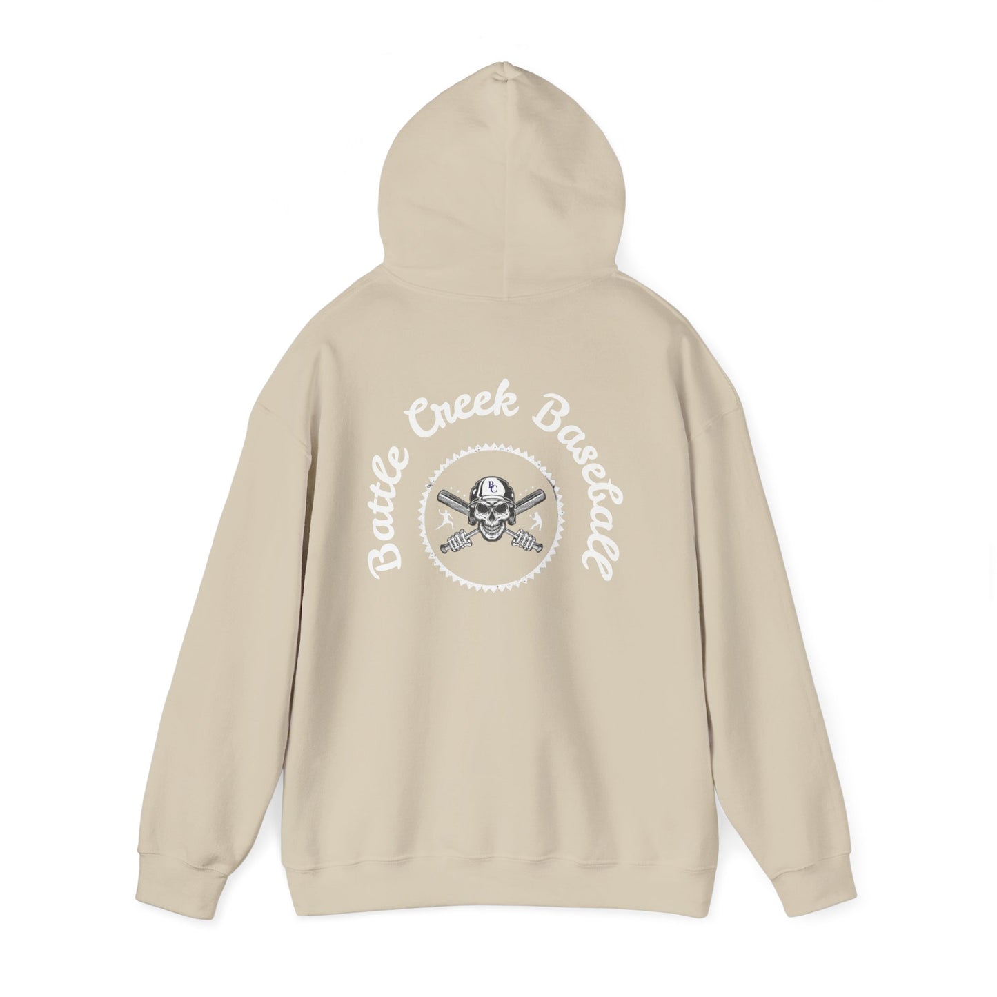 BC White Logo - Unisex Heavy Blend™ Hooded Sweatshirt