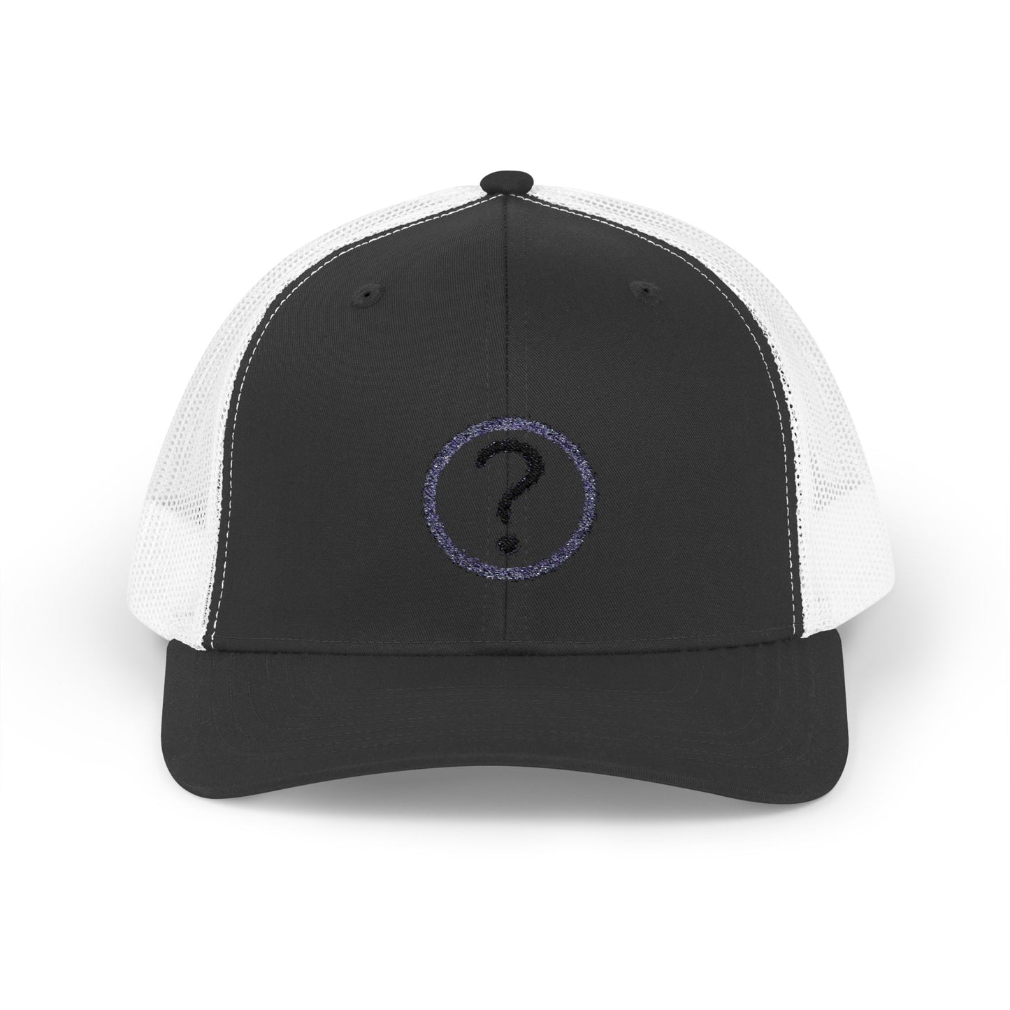 MAF - Question Mark with Blue Tent - Snapback Trucker Cap