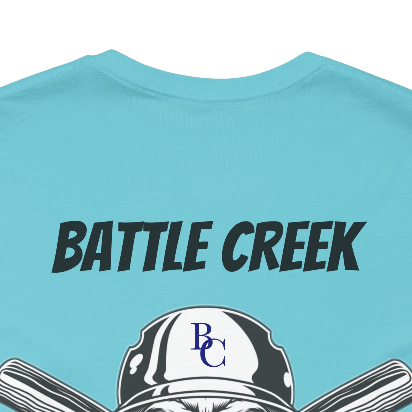 Battle Creek baseball Crossbones - Unisex Jersey Short Sleeve Tee