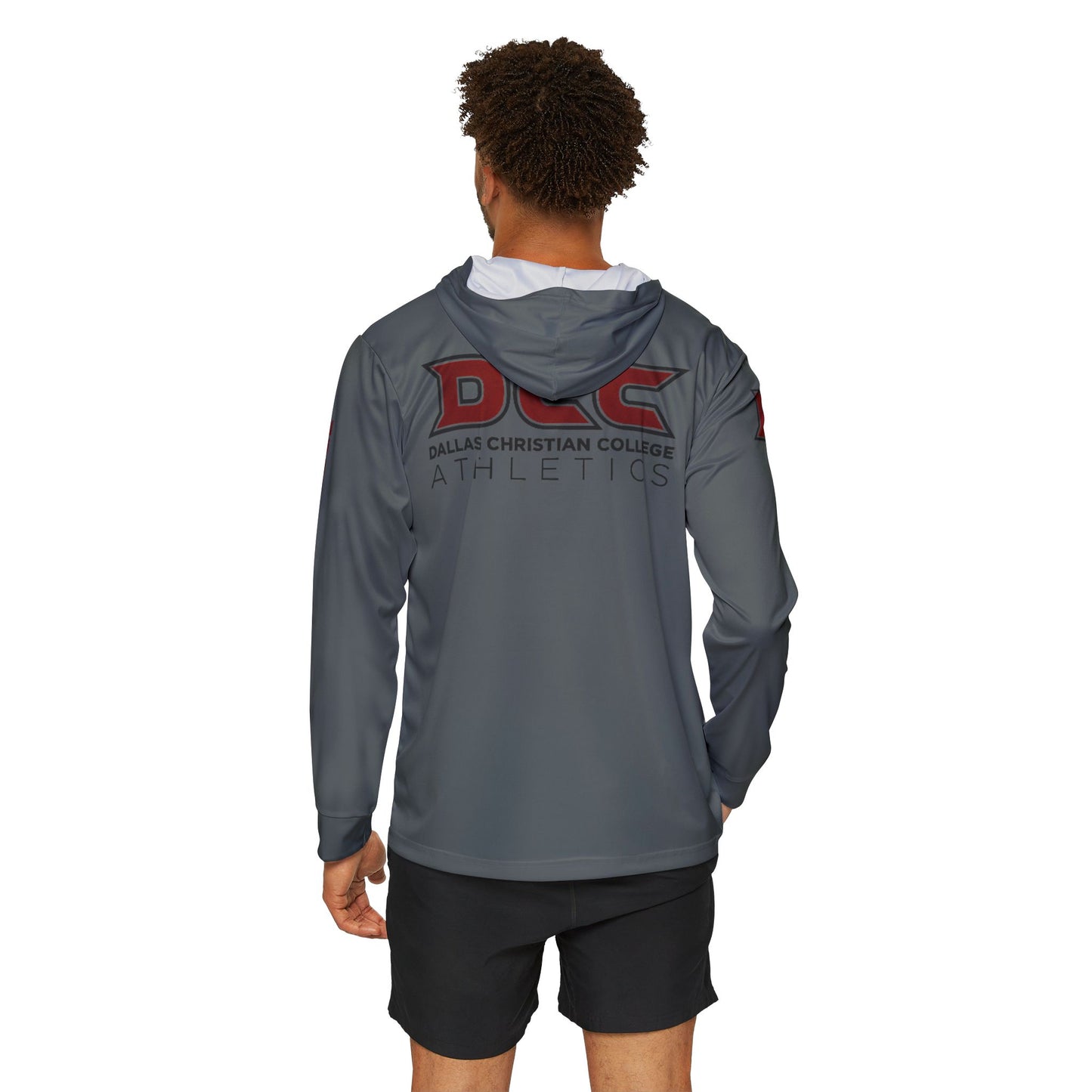 DCC - Grey - Men's Sports Warmup Hoodie (AOP)