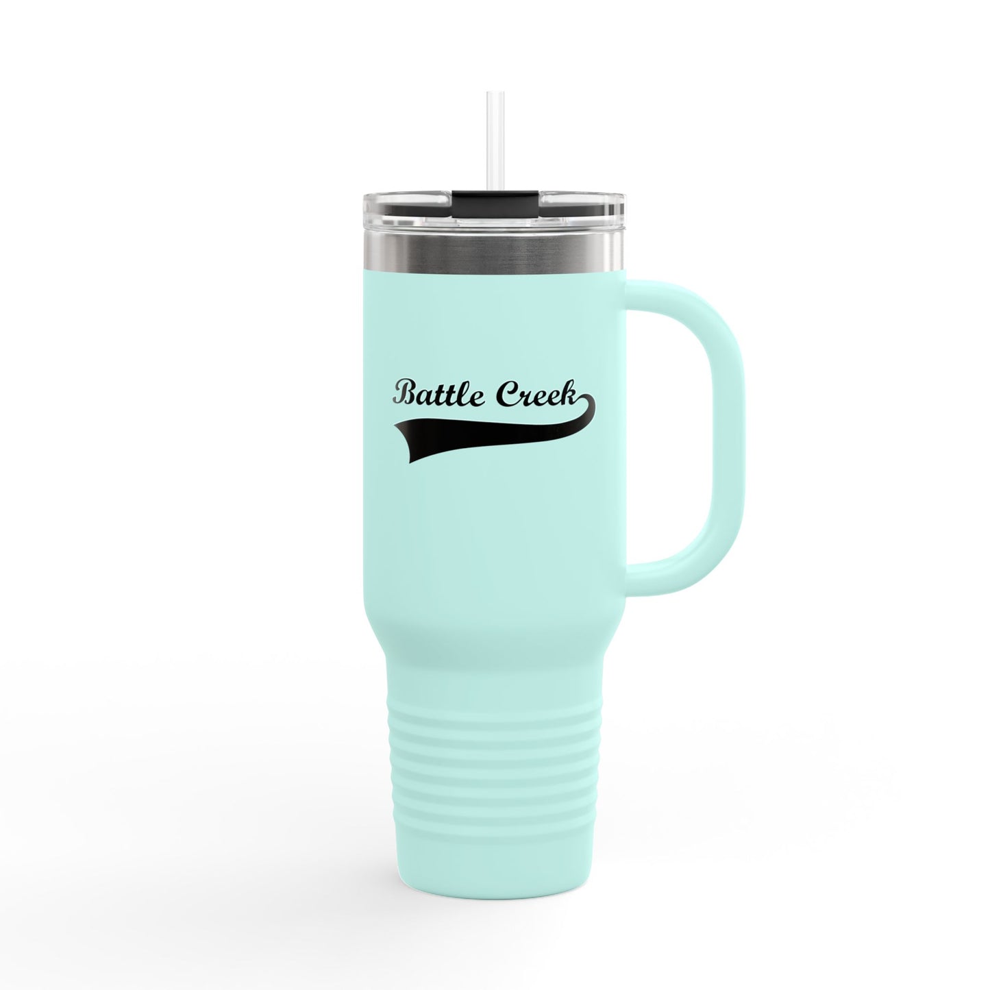 BC Black Logo Insulated Travel Mug, 40oz