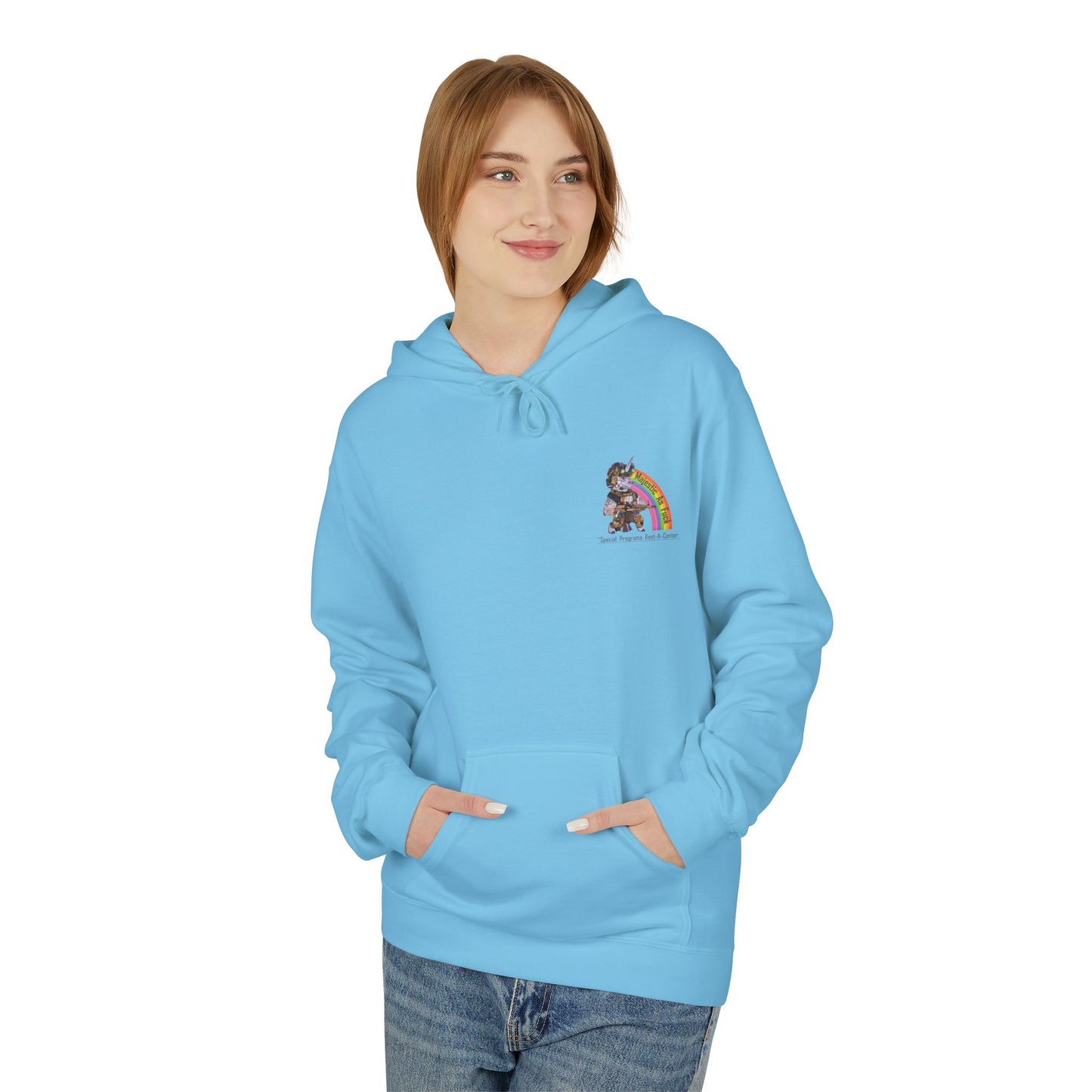 MAF - Unicorn - Unisex Midweight Softstyle Fleece Hoodie