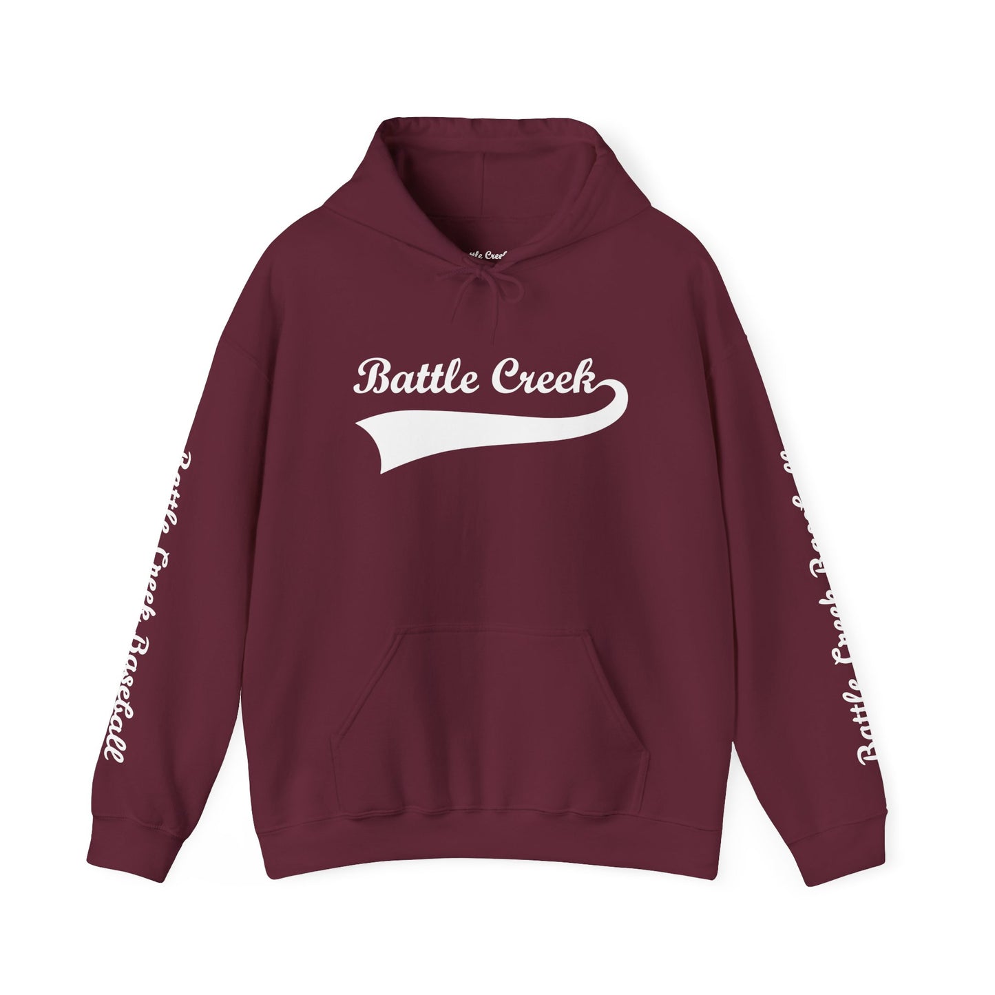 BC White Logo - Unisex Heavy Blend™ Hooded Sweatshirt