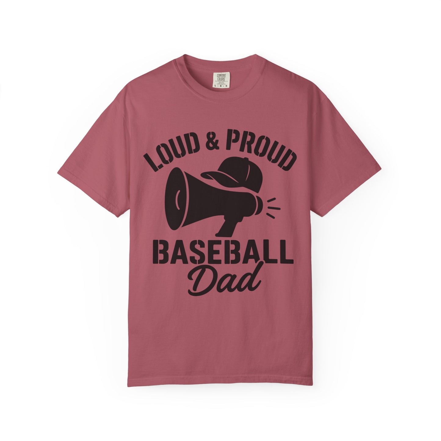 BC - Proud Baseball Dad - Unisex Garment-Dyed T-shirt