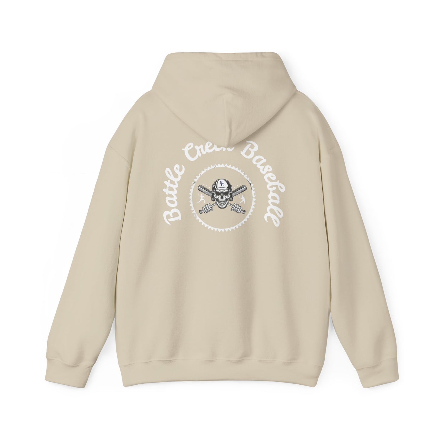 BC White Logo - Unisex Heavy Blend™ Hooded Sweatshirt