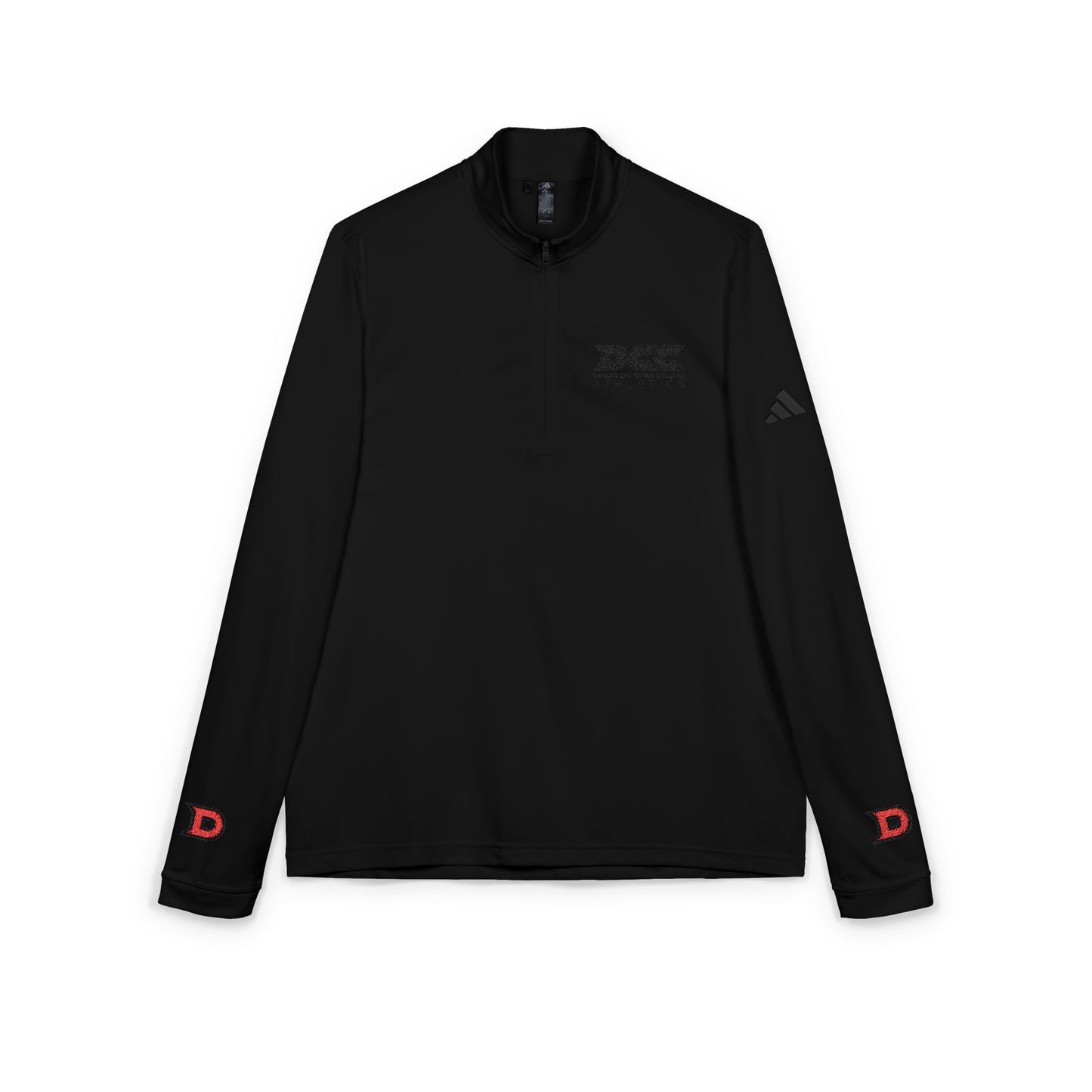 DCC - Black Logo - adidas® Quarter-Zip Pullover (Embroidery)