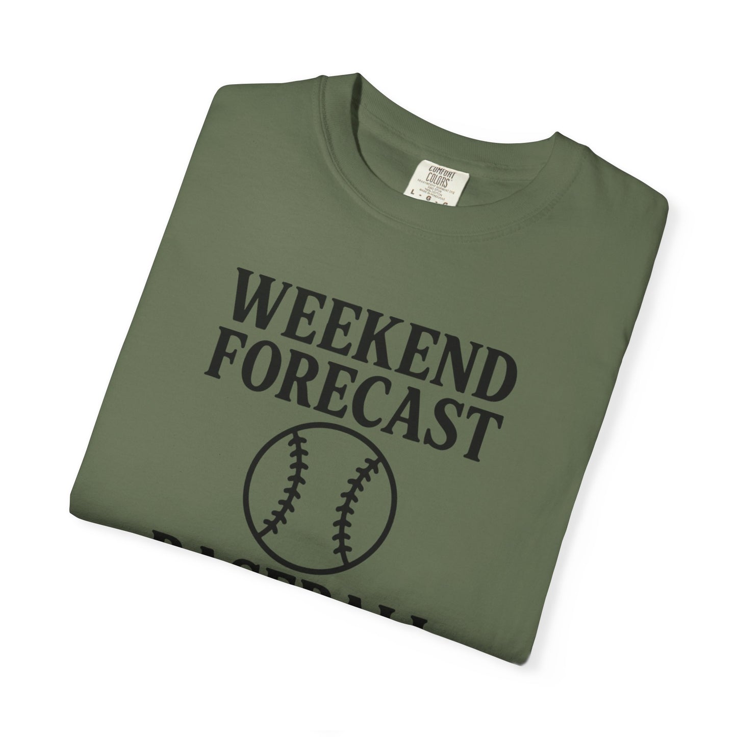 BC - Weekend Forecast - Unisex Garment-Dyed T-shirt