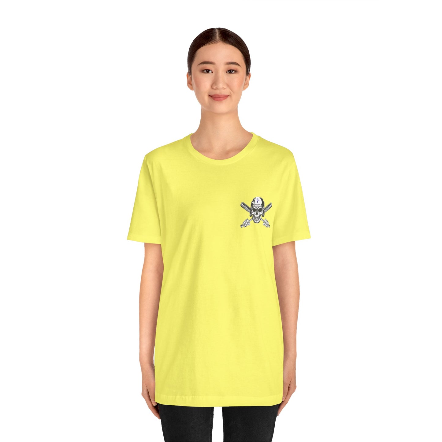 Battle Creek baseball Crossbones - Unisex Jersey Short Sleeve Tee