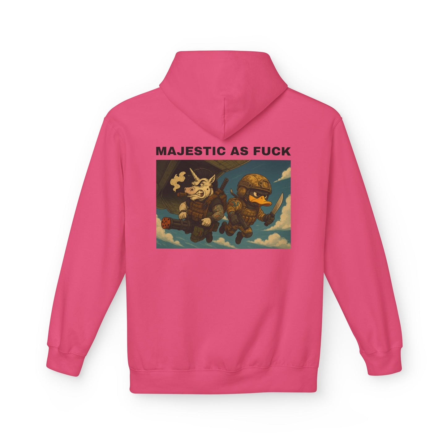 MAF - Unisex Midweight Softstyle Fleece Hoodie