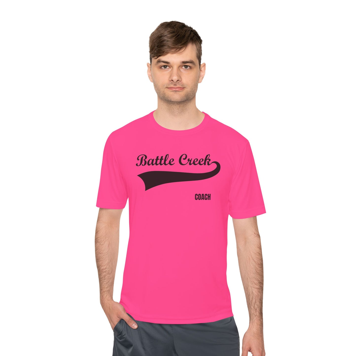 BC - COACH - Black Logo - Unisex Moisture Wicking Tee