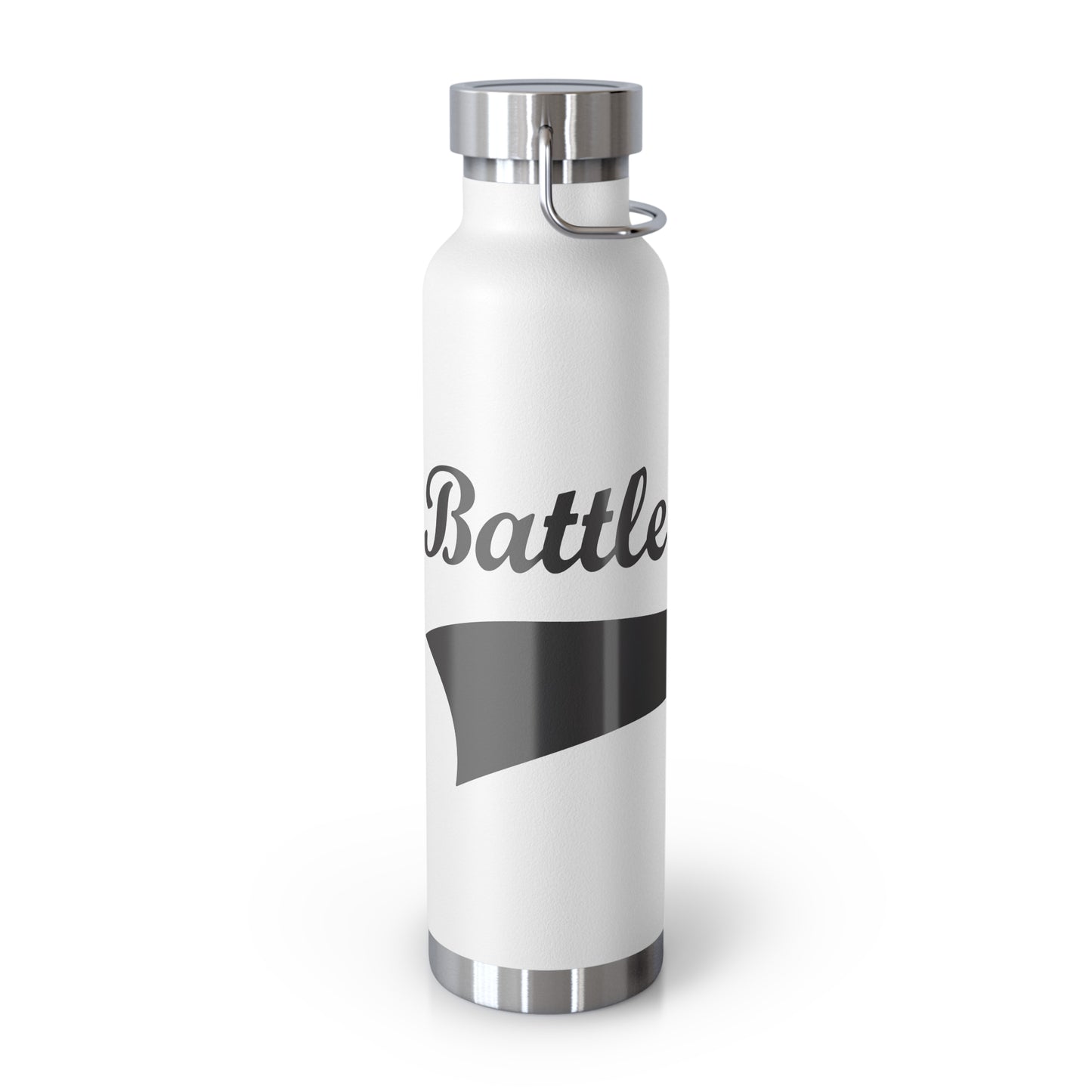 BC Black Logo Copper Vacuum Insulated Bottle, 22oz