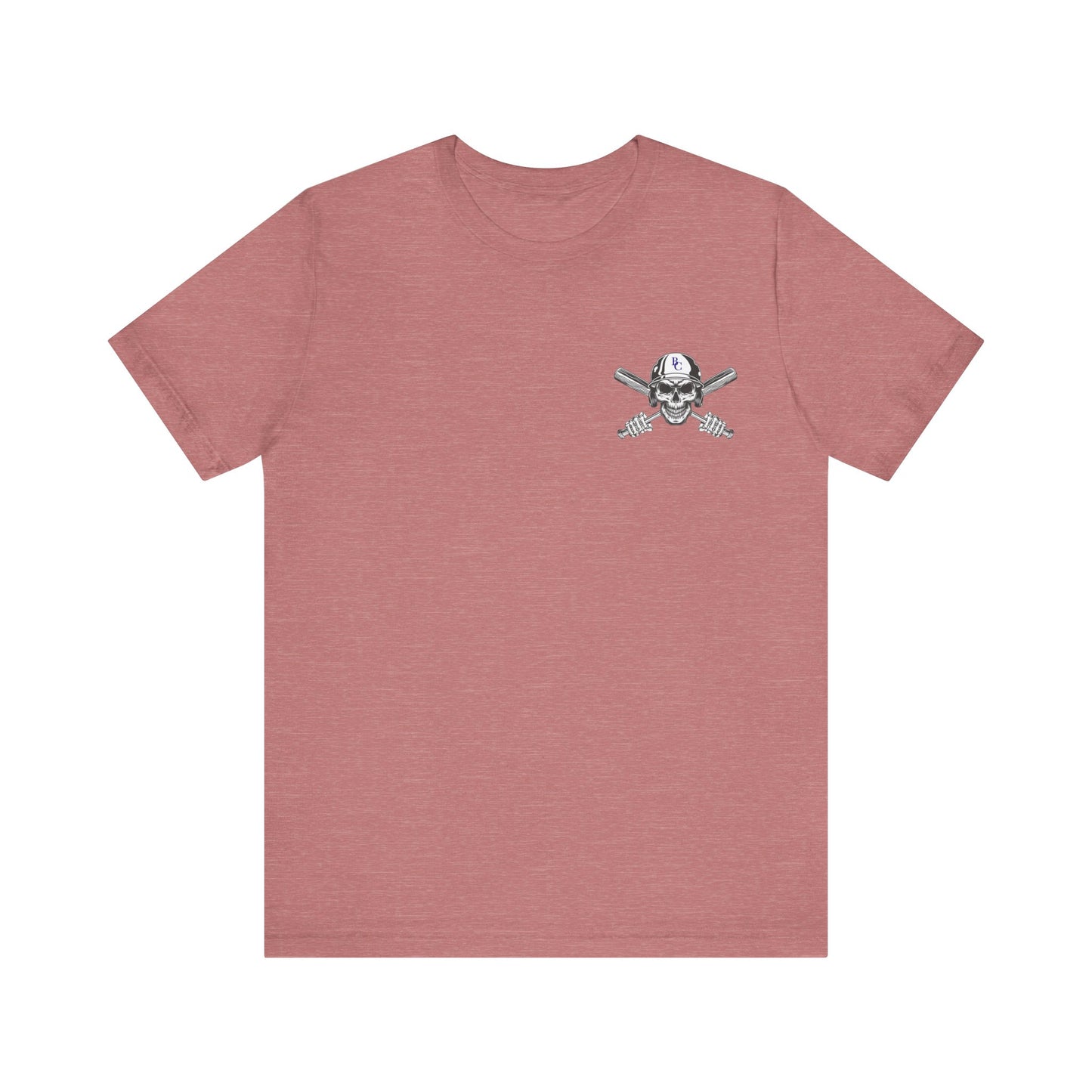 Battle Creek baseball Crossbones - Unisex Jersey Short Sleeve Tee