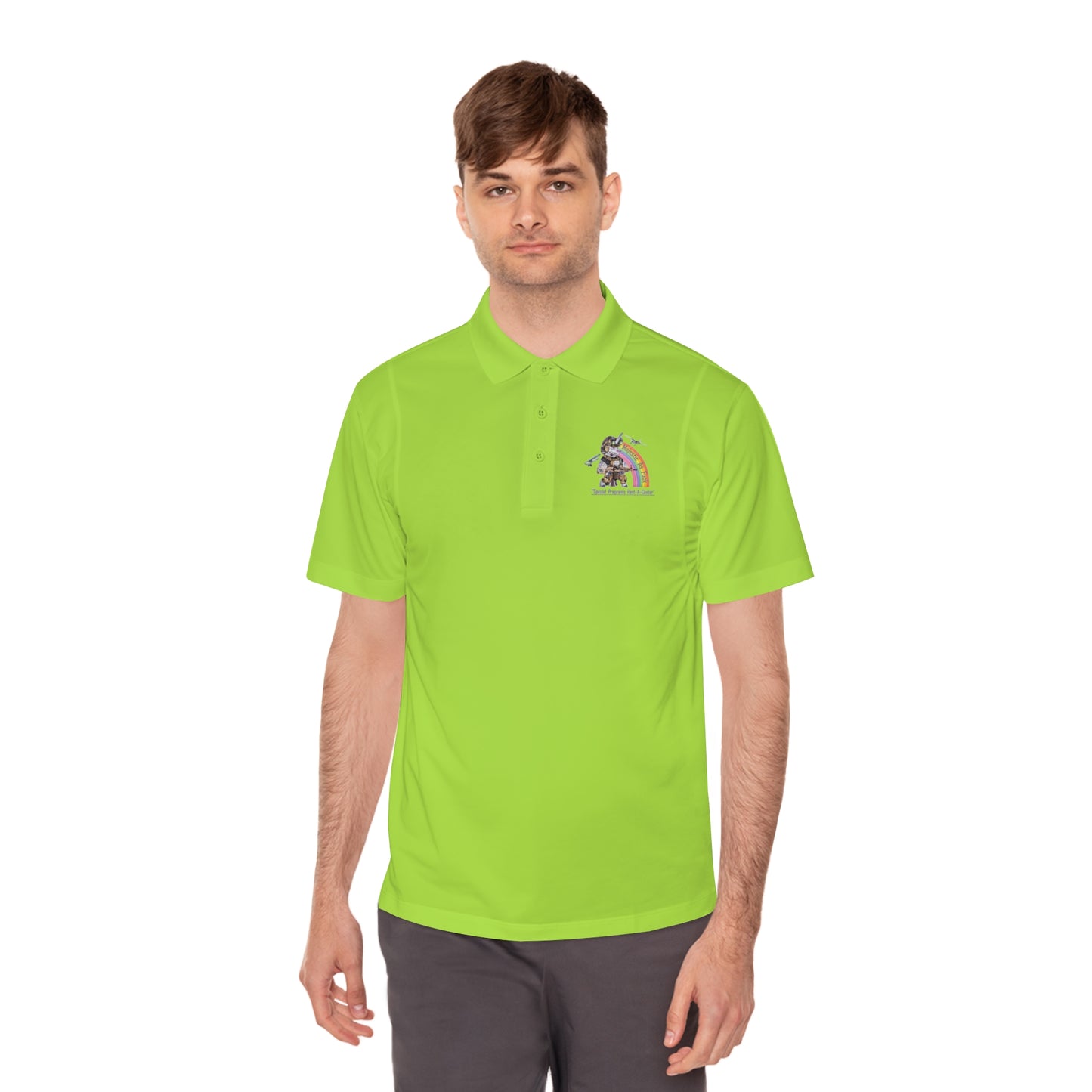MAF - FLY IT LIKE YOU STOL IT - Men's Sport Polo Shirt