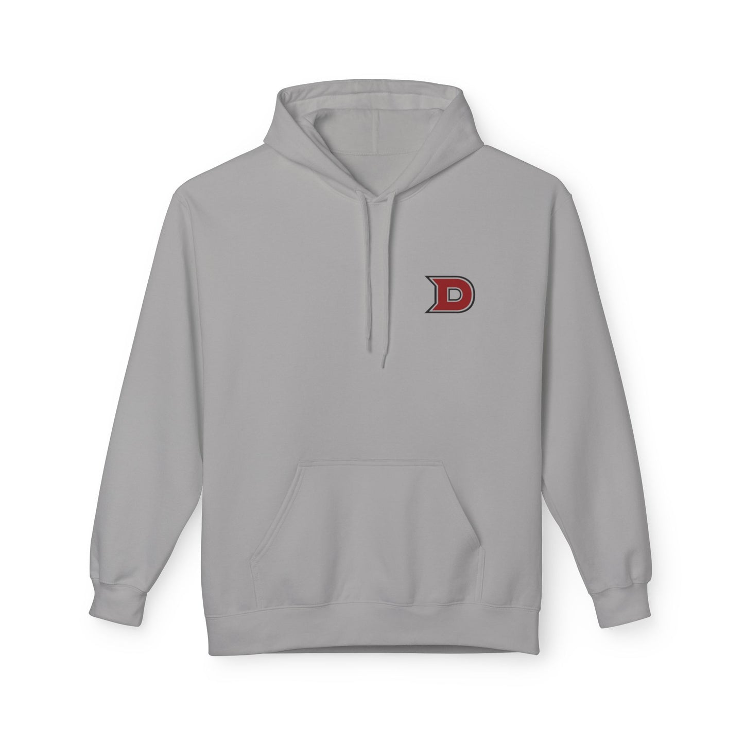 DCC - Red Logo - Unisex Midweight Softstyle Fleece Hoodie