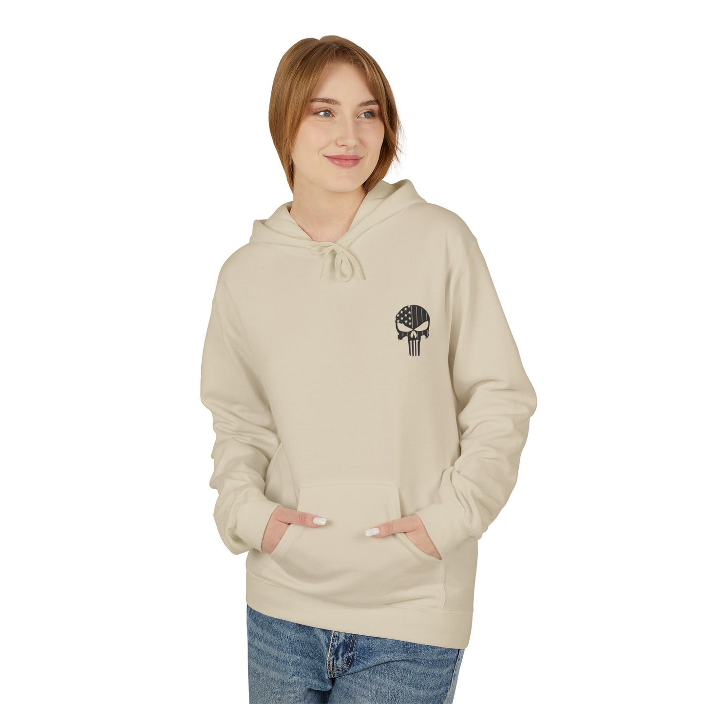 MAF - Skull - Unisex Midweight Softstyle Fleece Hoodie