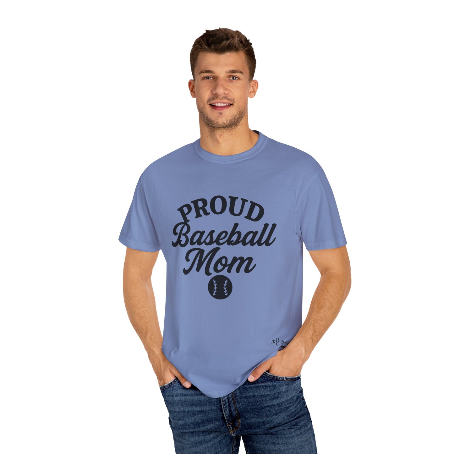 BC - Proud Baseball Mom - Unisex Garment-Dyed T-shirt