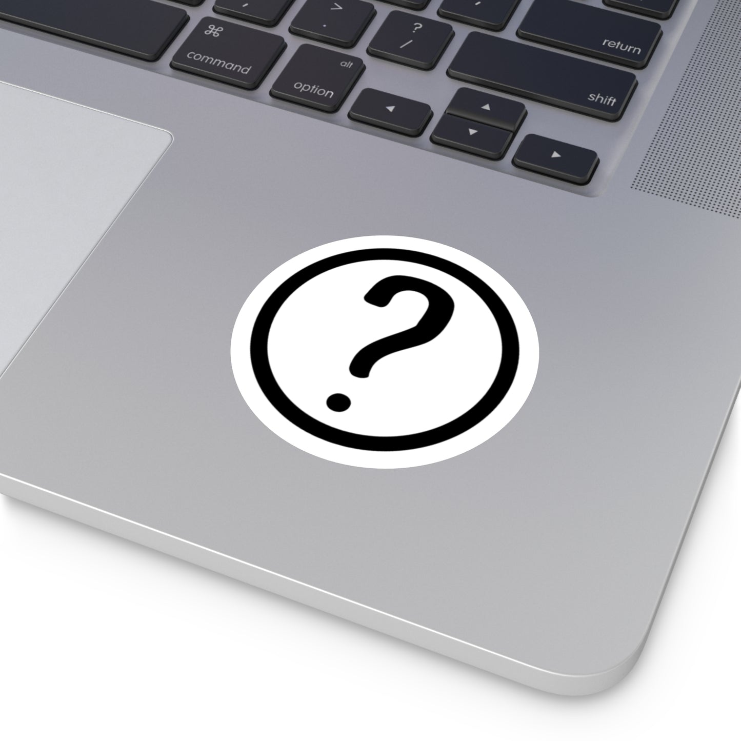 ? - Round Vinyl Stickers