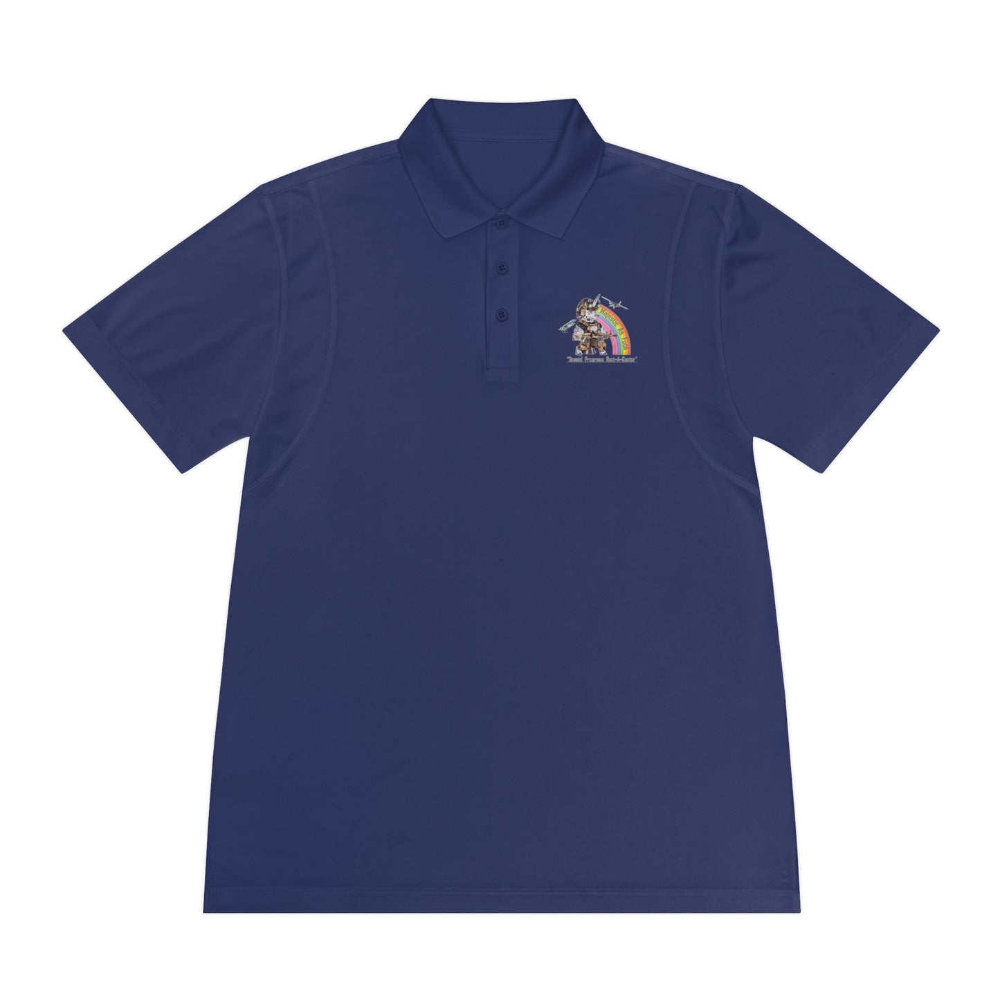 MAF - FLY IT LIKE YOU STOL IT - Men's Sport Polo Shirt