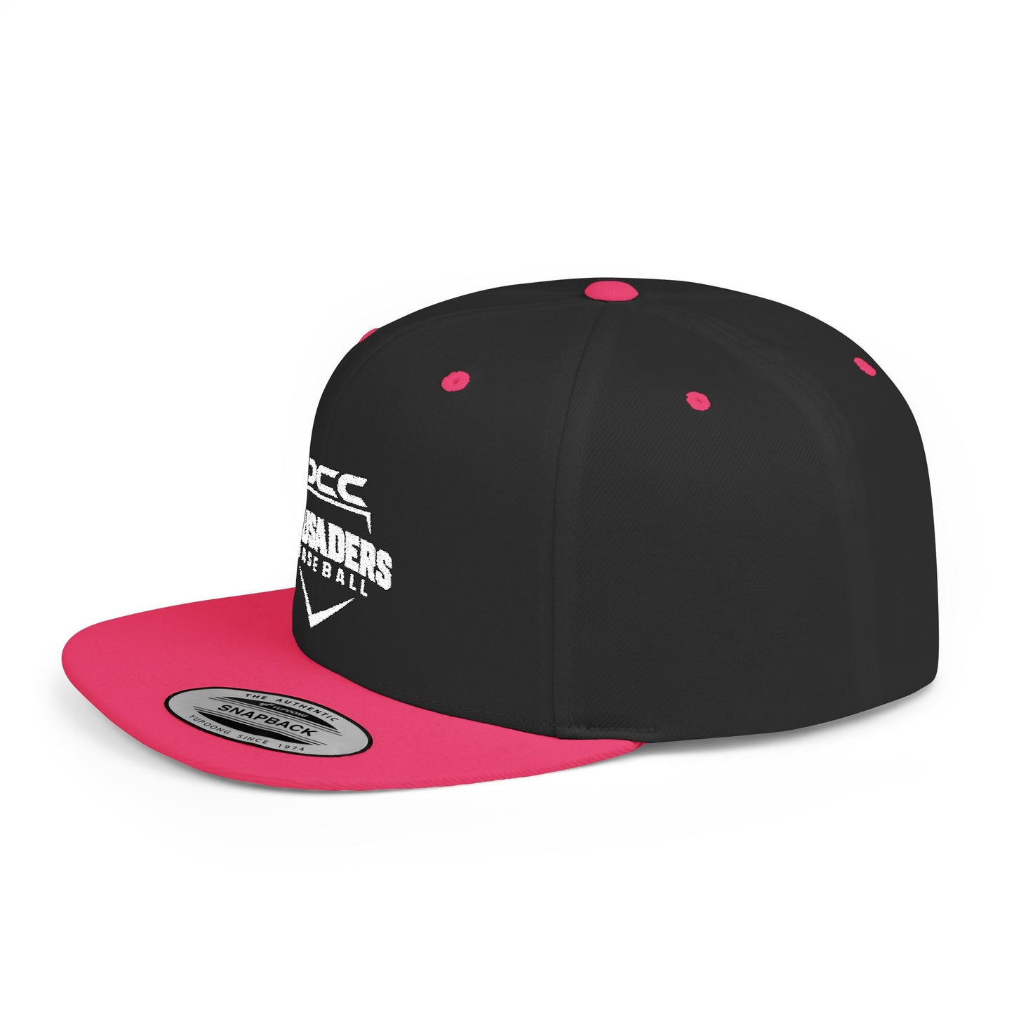 DCC - White Logo - Flat Bill Snapback