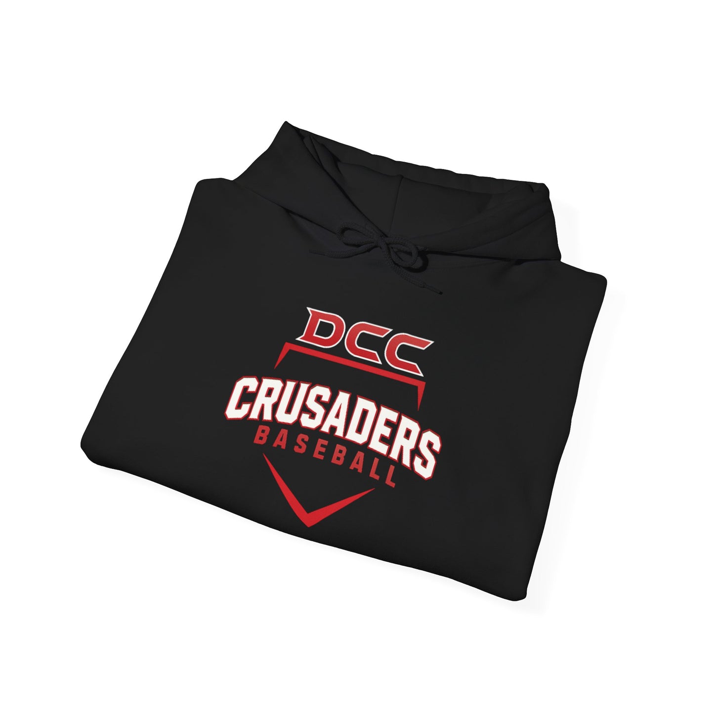DCC - Red Logo - Unisex Heavy Blend™ Hooded Sweatshirt