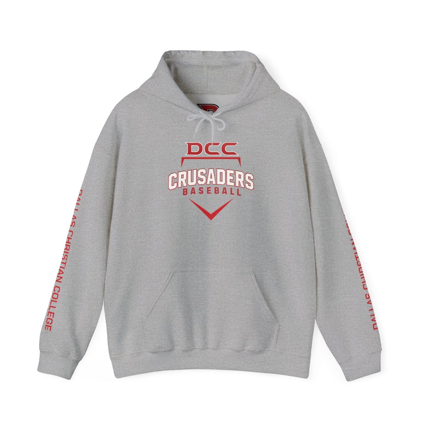 DCC - Red Logo - Unisex Heavy Blend™ Hooded Sweatshirt