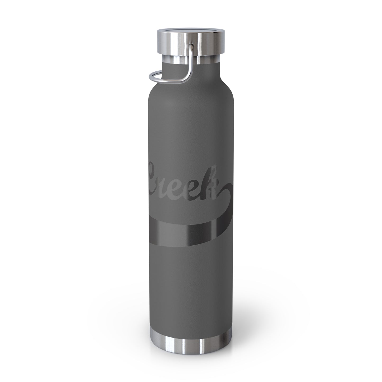 BC Black Logo Copper Vacuum Insulated Bottle, 22oz