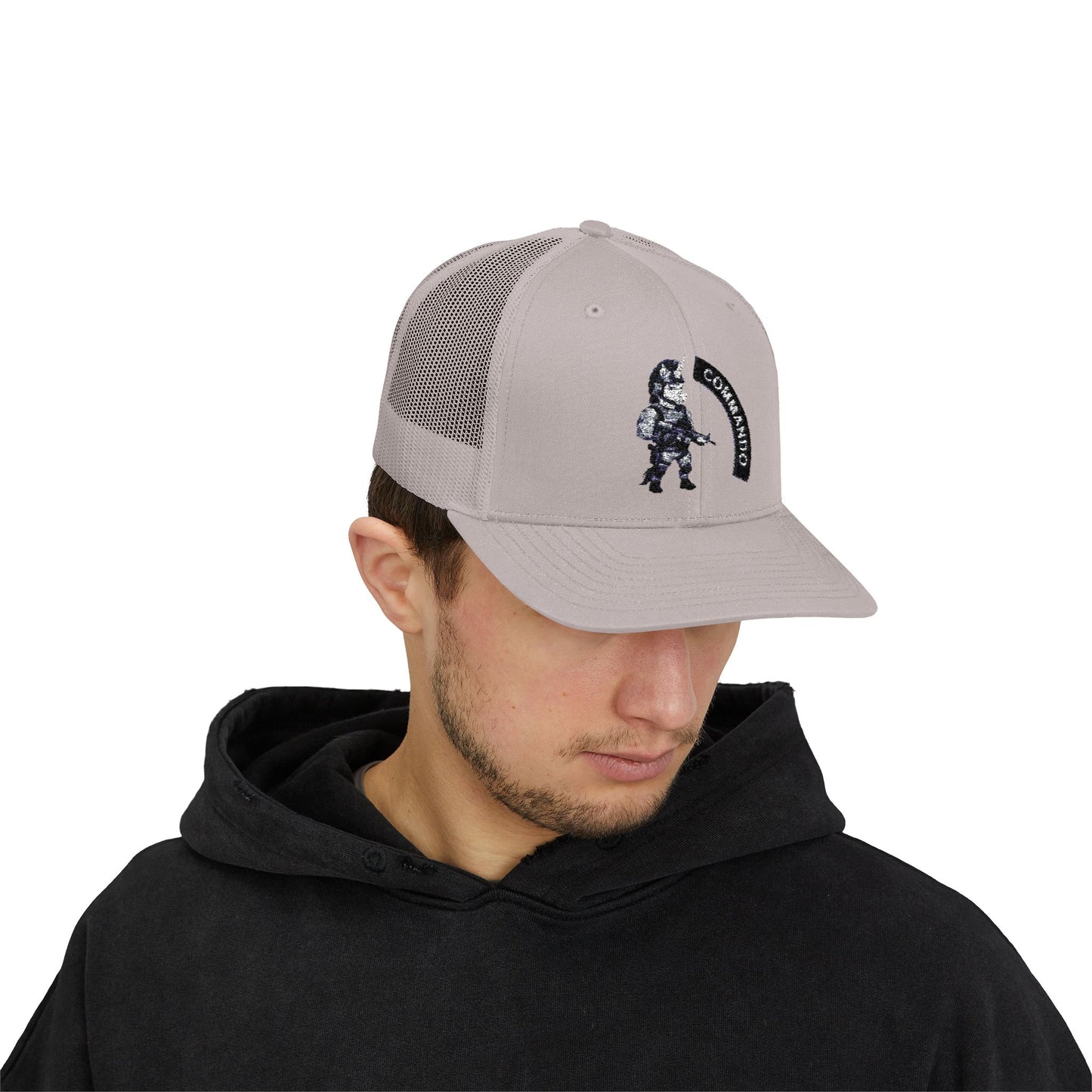 Commando Snapback Trucker Cap