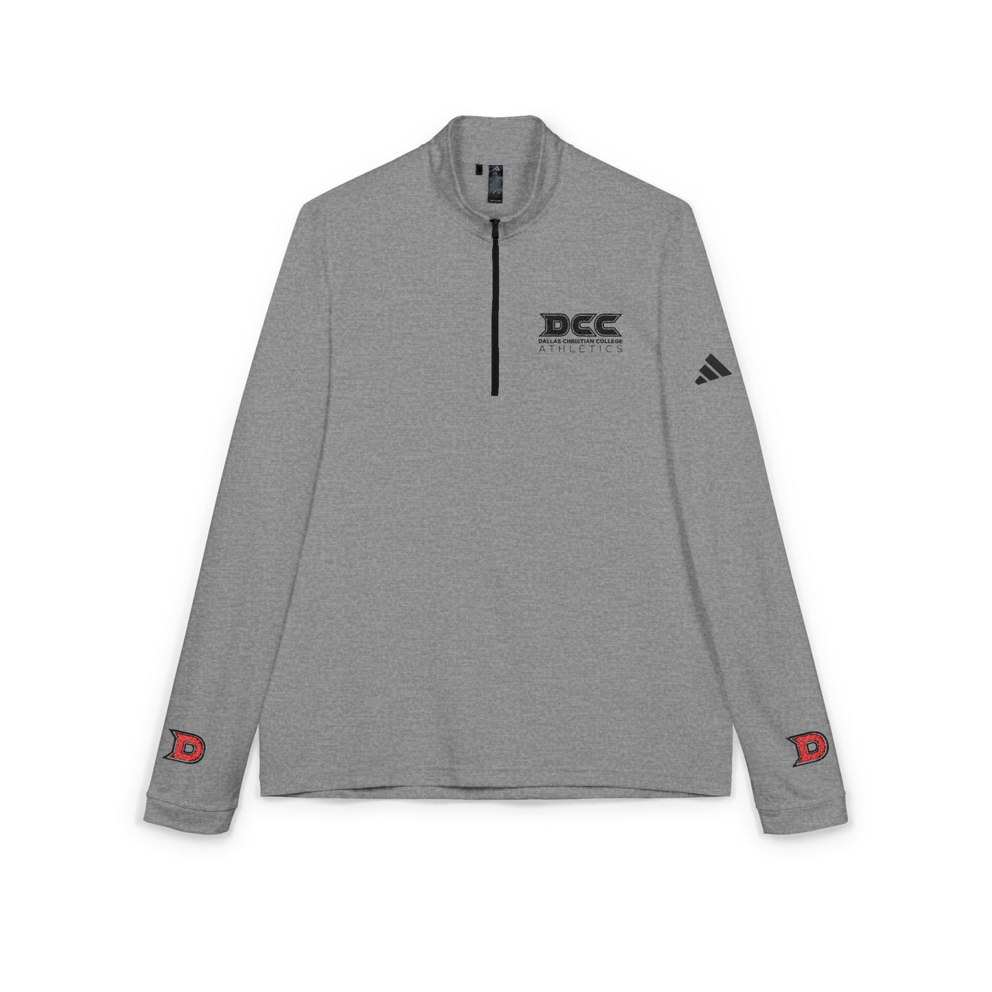 DCC - Black Logo - adidas® Quarter-Zip Pullover (Embroidery)