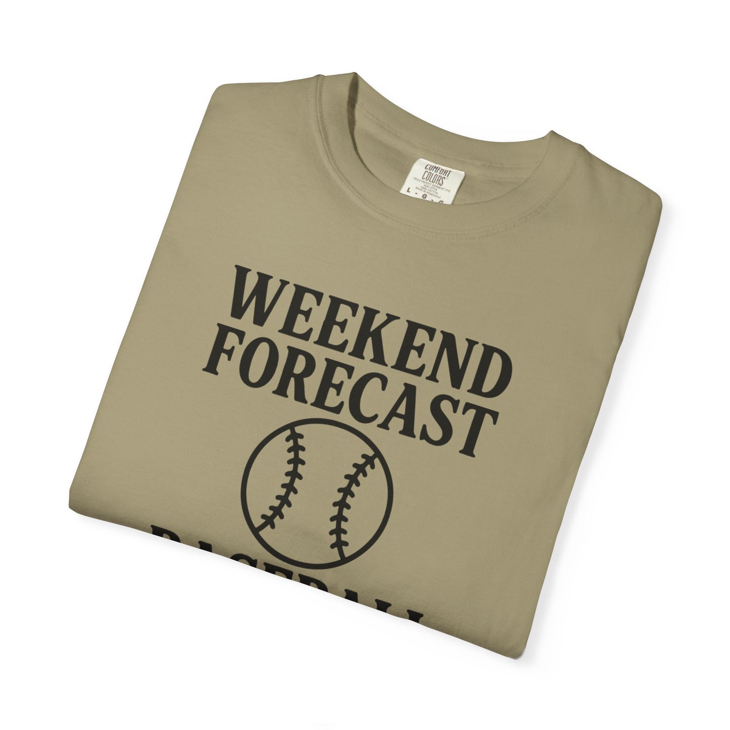 BC - Weekend Forecast - Unisex Garment-Dyed T-shirt