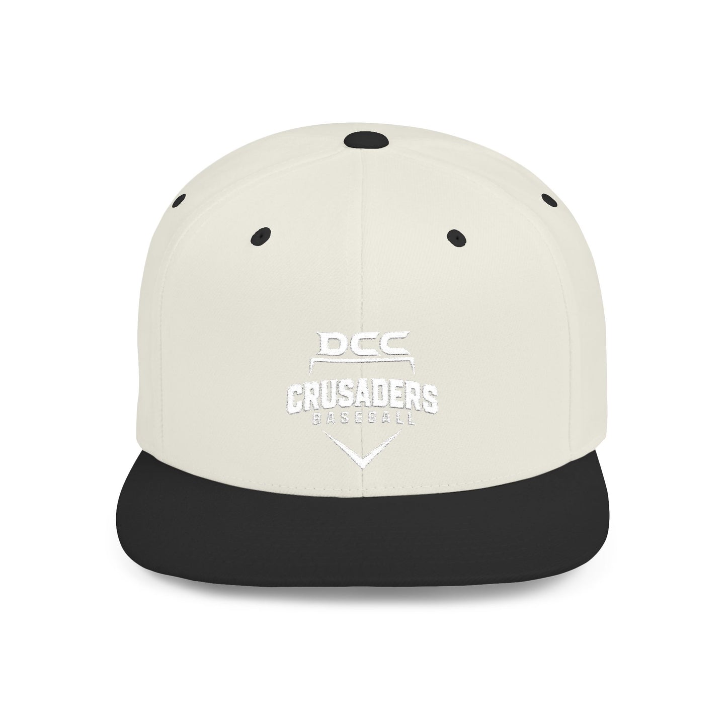 DCC - White Logo - Flat Bill Snapback