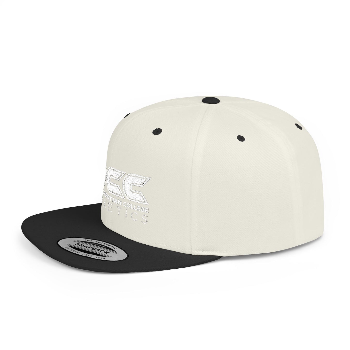 DCC - White Logo - Flat Bill Snapback