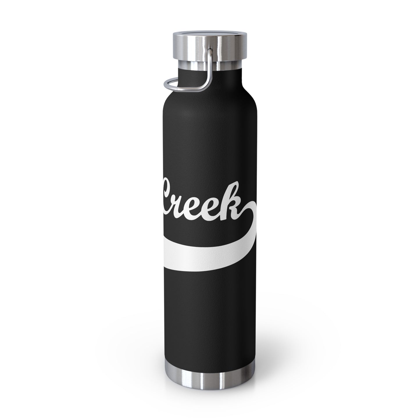 BC White Logo Copper Vacuum Insulated Bottle, 22oz