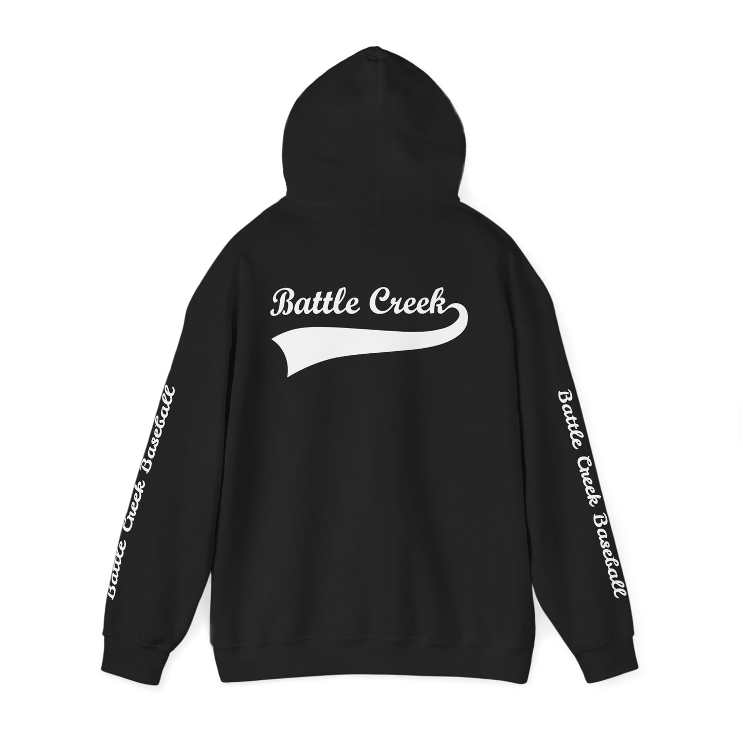 BC White Logo - Unisex Heavy Blend™ Hooded Sweatshirt