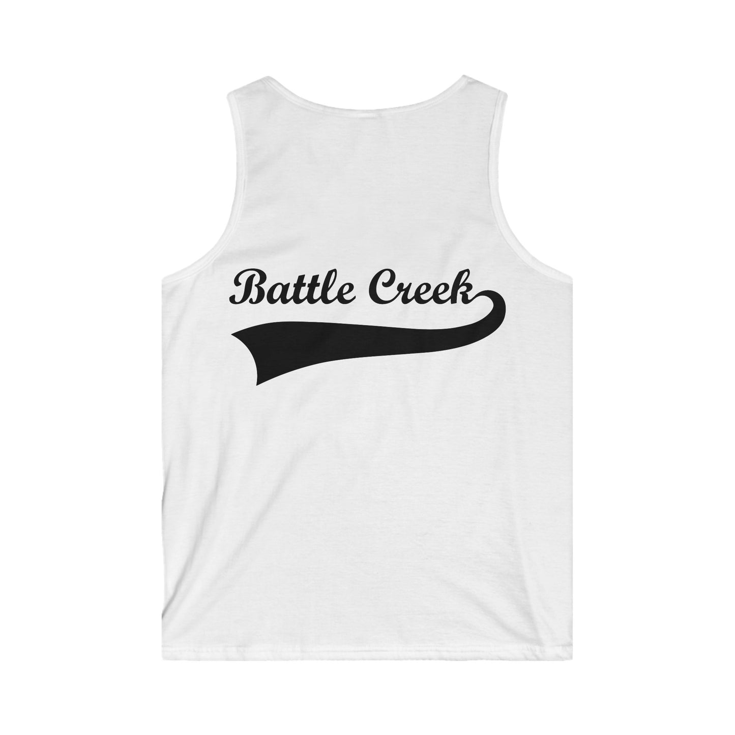 BC Black Logo Men's Softstyle Tank Top