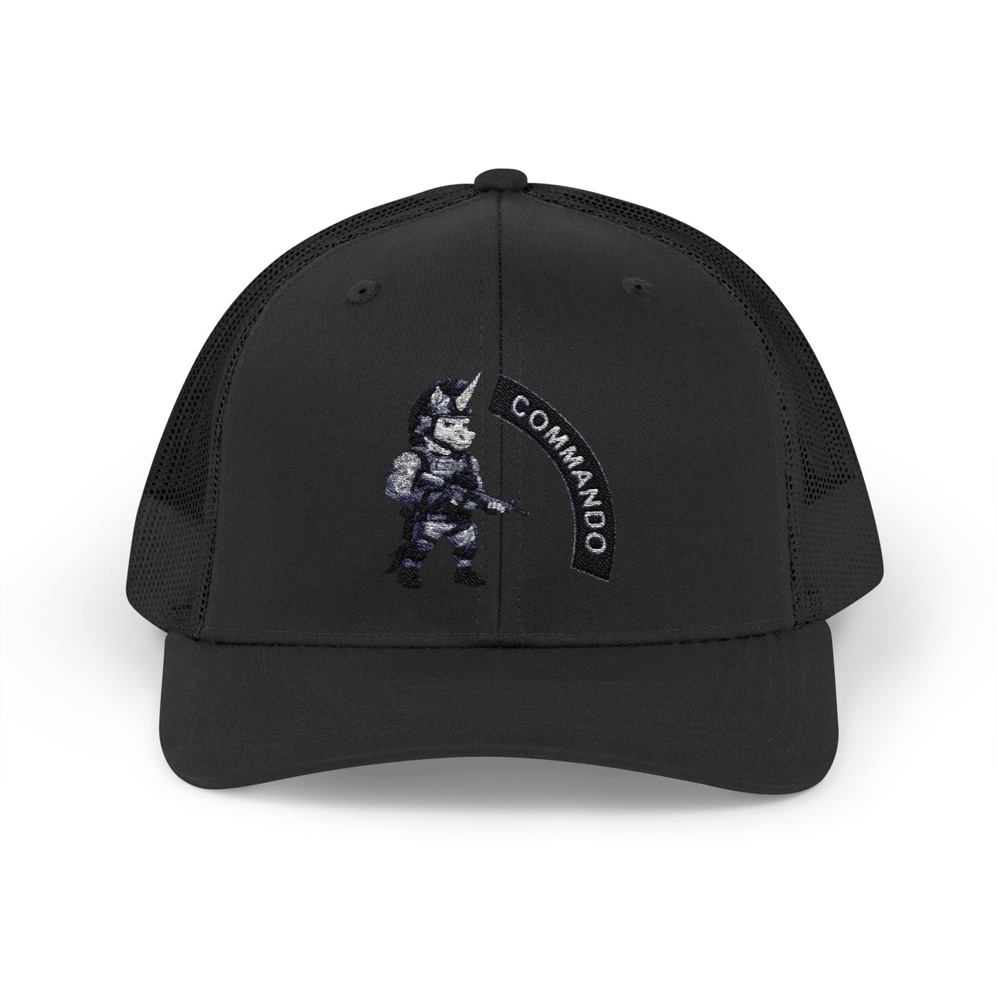 Commando Snapback Trucker Cap
