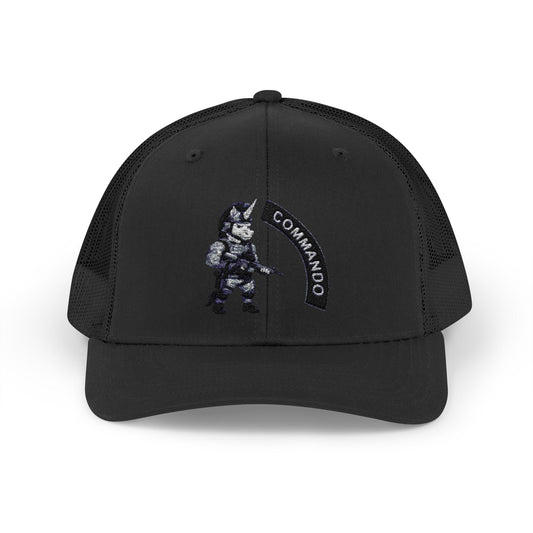 Commando Snapback Trucker Cap