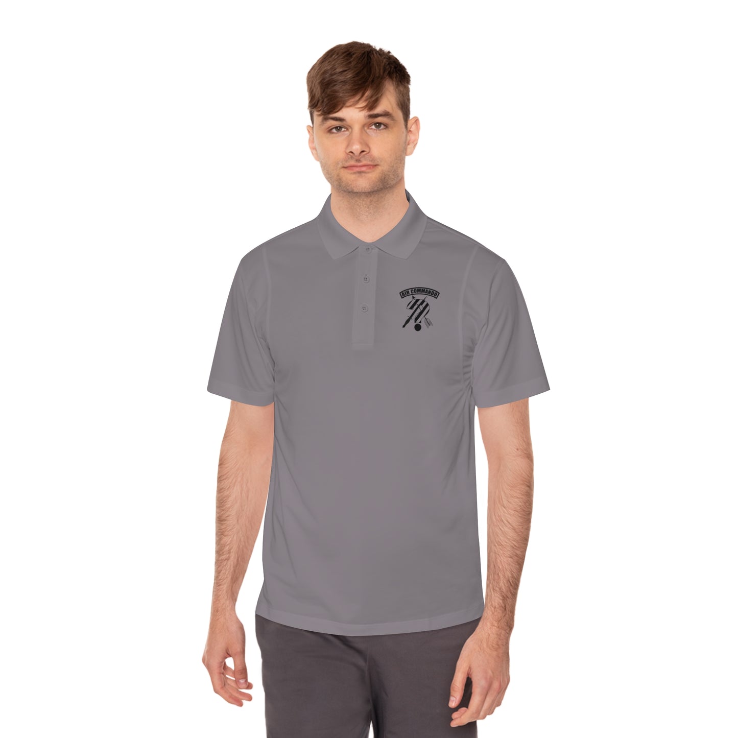 Commando - Question Mark - Men's Sport Polo Shirt