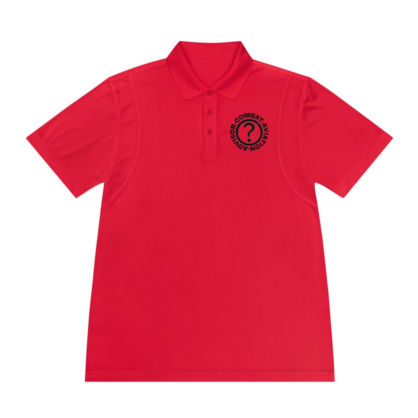 MAF - CAA Question Mark - Men's Sport Polo Shirt