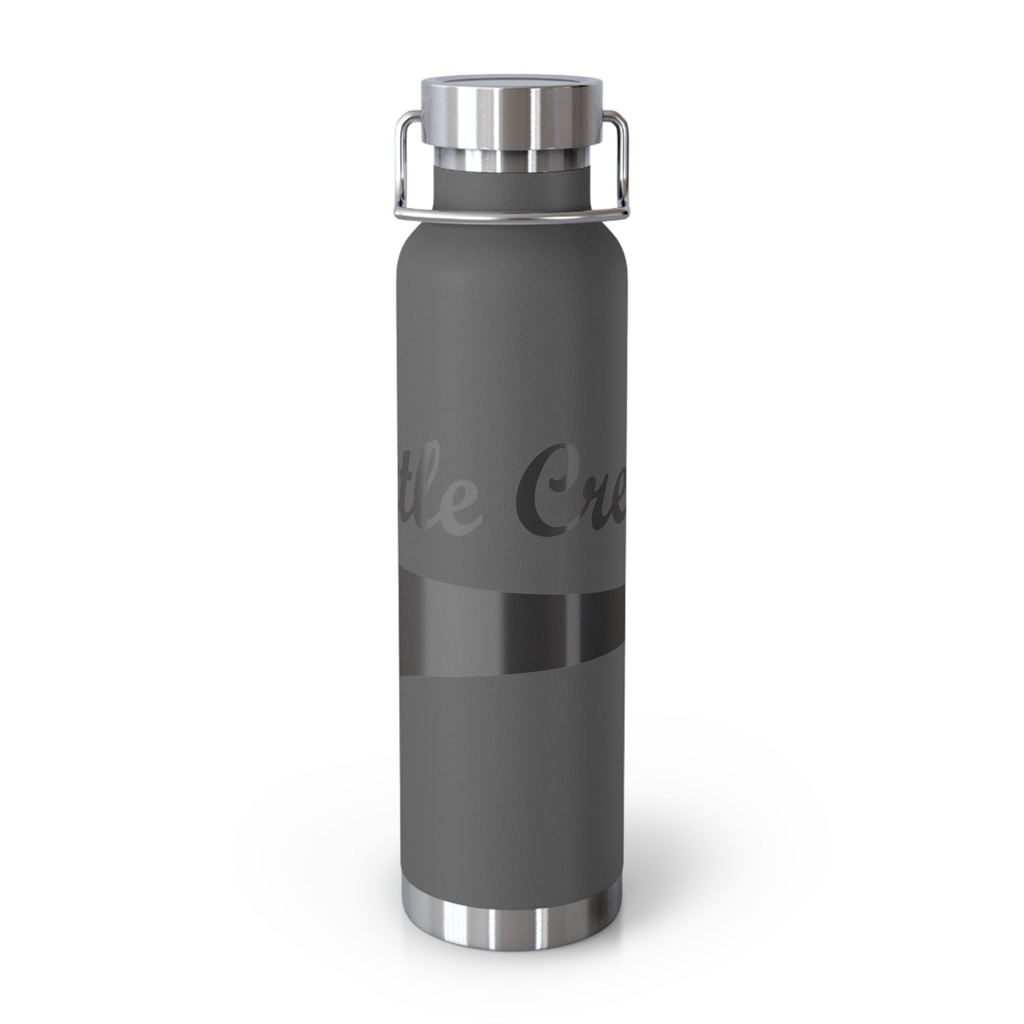 BC Black Logo Copper Vacuum Insulated Bottle, 22oz