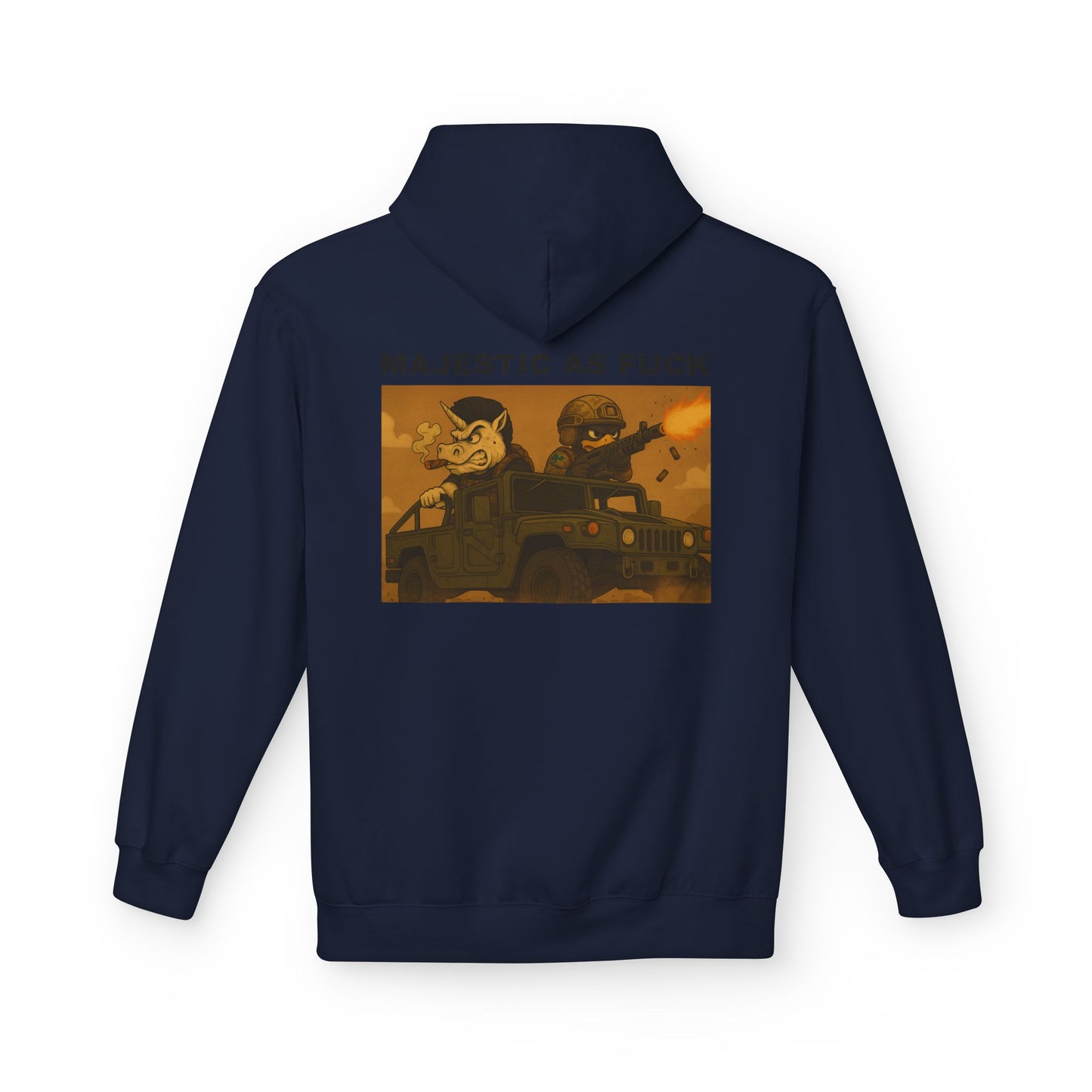 MAF - Unisex Midweight Softstyle Fleece Hoodie