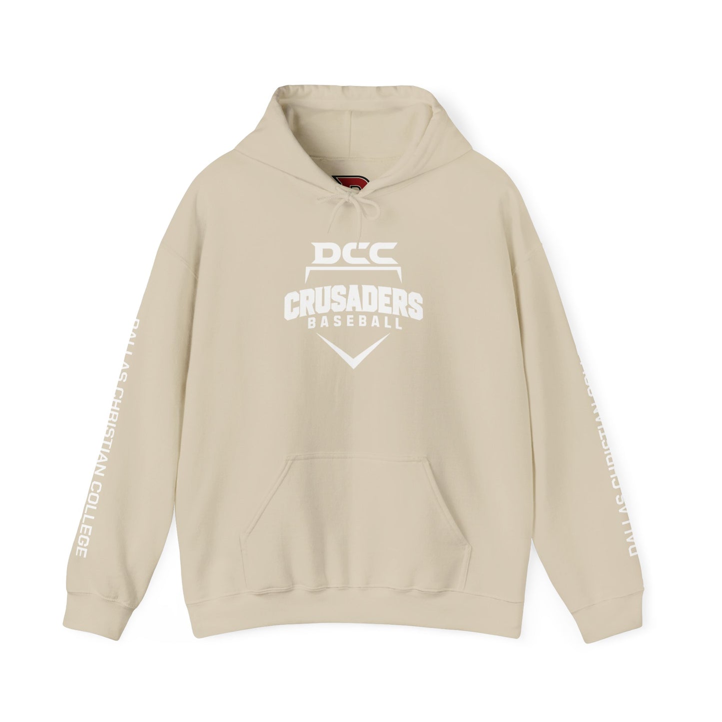 DCC - White Logo - Unisex Heavy Blend™ Hooded Sweatshirt