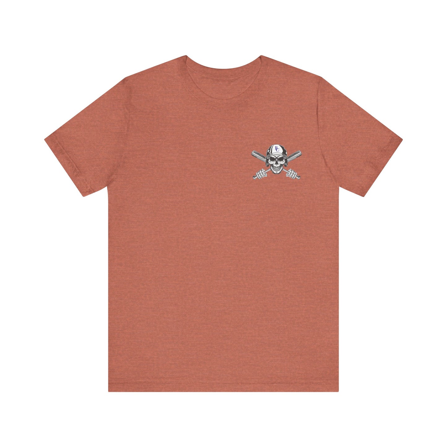 Battle Creek baseball Crossbones - Unisex Jersey Short Sleeve Tee